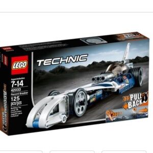 Lego technic recordbreaker set 42033 new in sealed box 125 pieces retired& rare